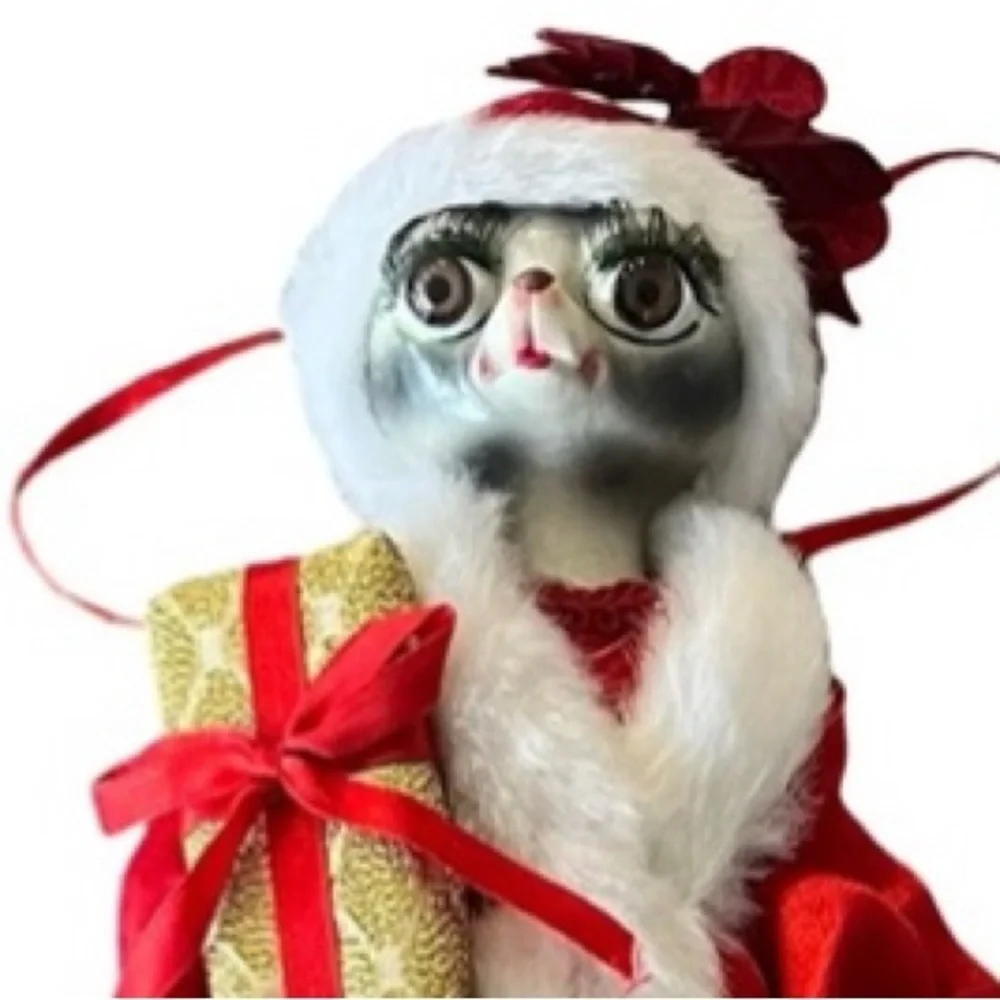 Holiday Cat Christmas Decoration